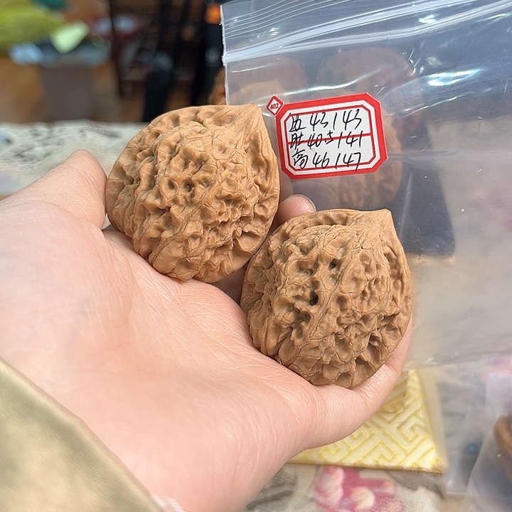 文玩核桃把件官帽