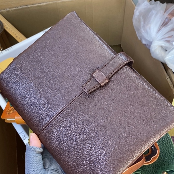 头层牛皮大瑕疵A5活页本