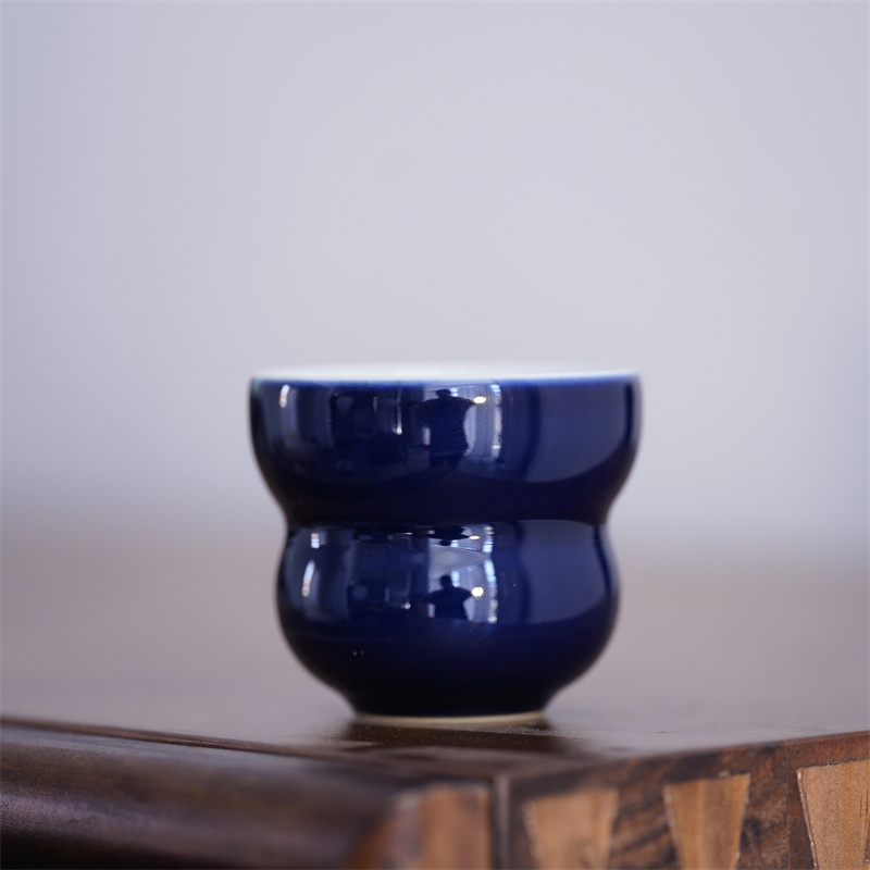 NSX2004[学茶严选] 宝石蓝葫芦杯
