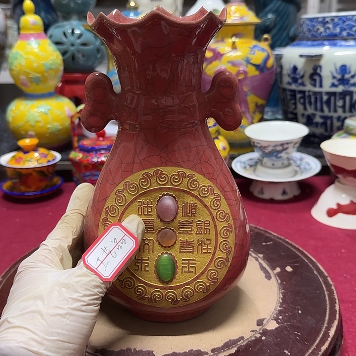 摆件工艺品瓷片装饰