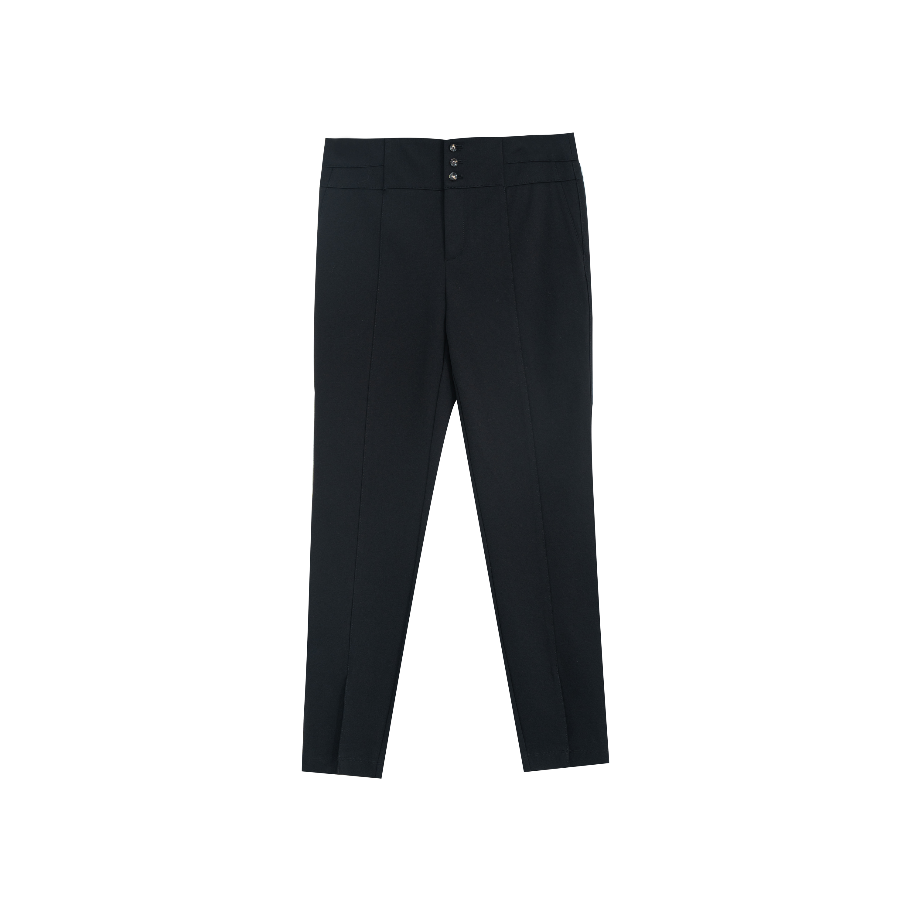 【小余专属】春季铅笔裤休闲裤简约黑色弹力舒适梭织DF3204341176