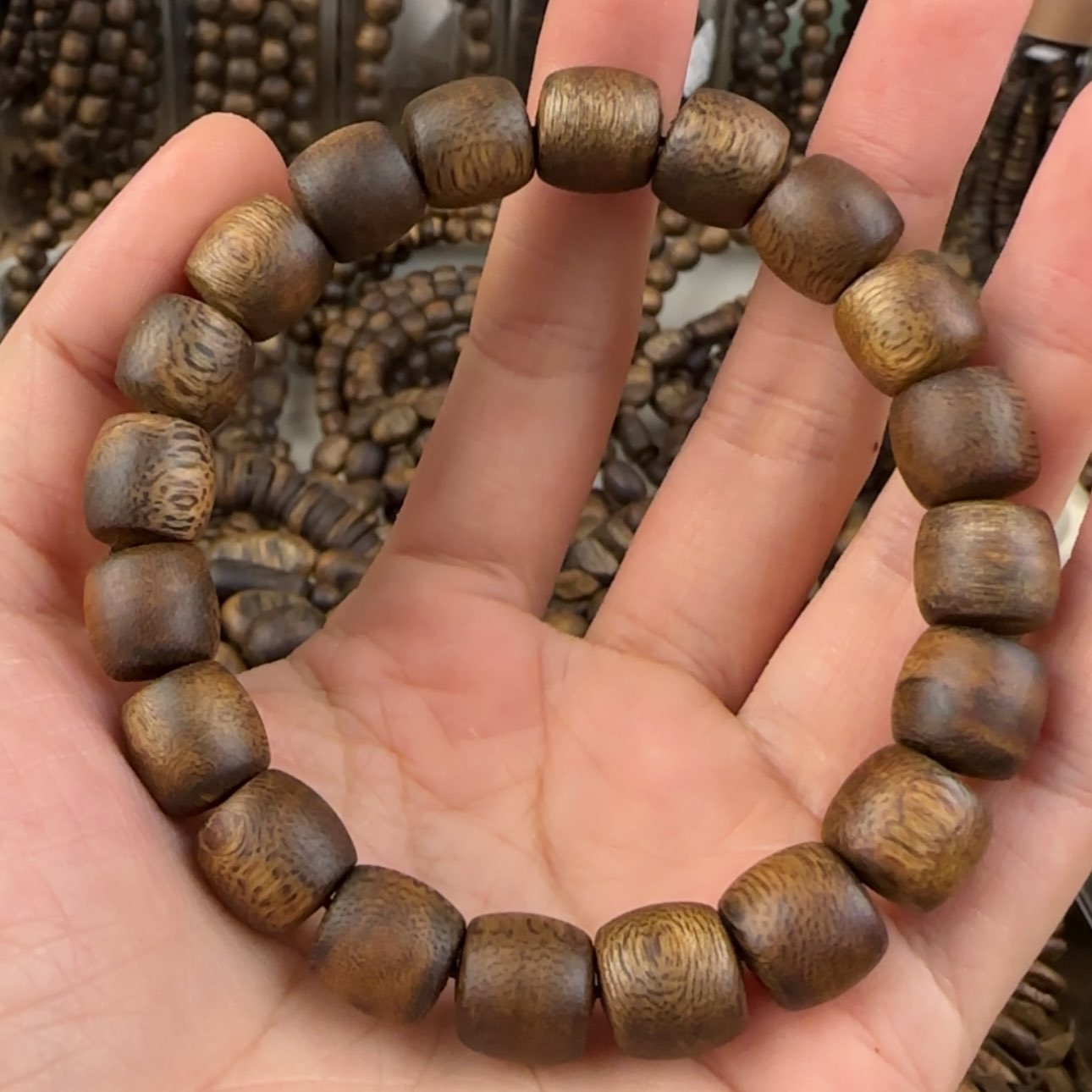 【闪购商品】沉香手串奇楠手串9克卡1.0