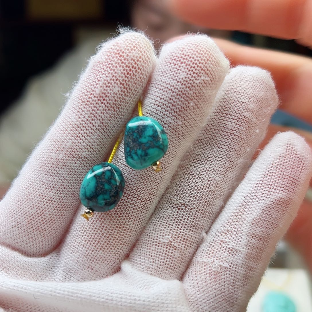 绿松石珠宝奇石未镶嵌