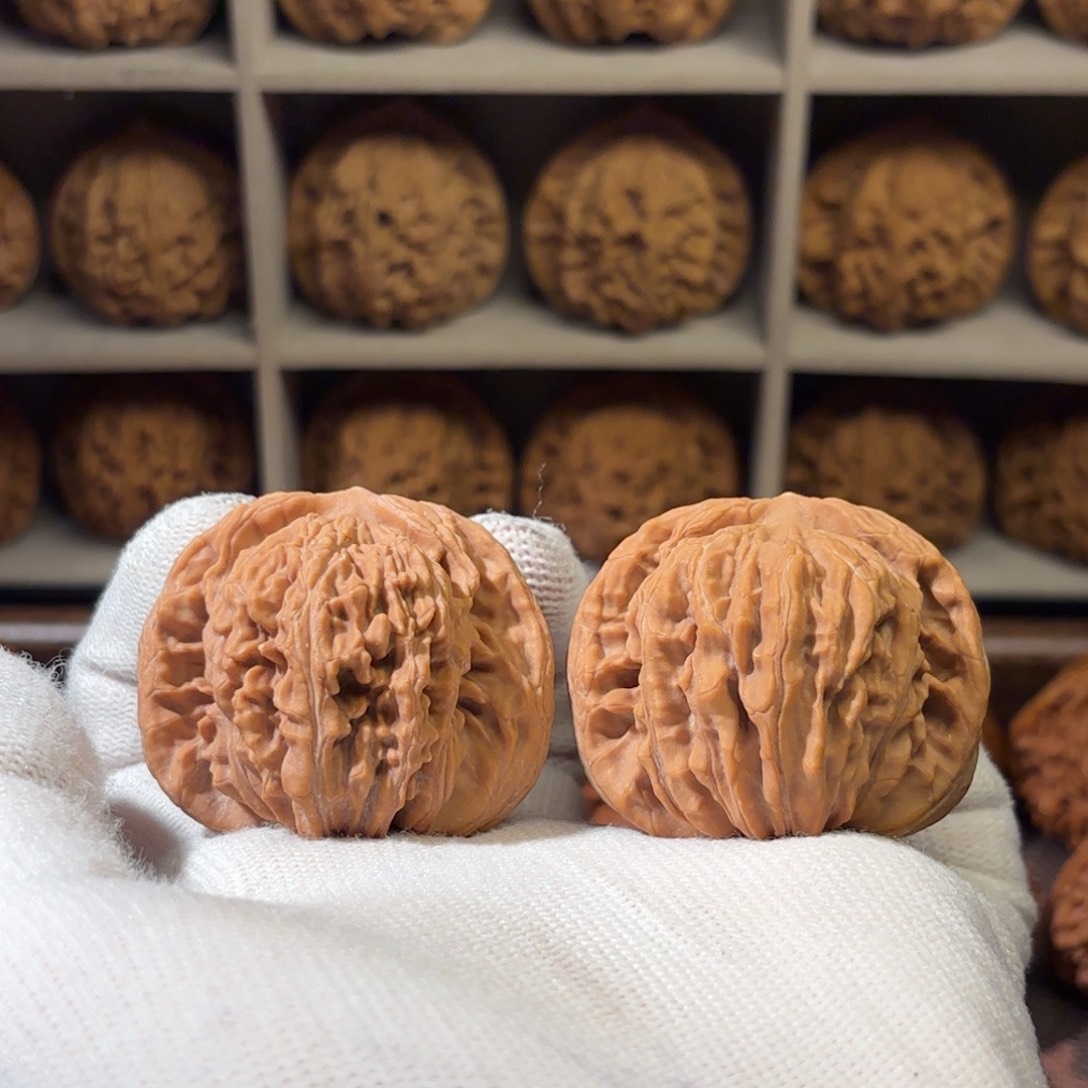 把件文玩核桃46+尺全品四座楼