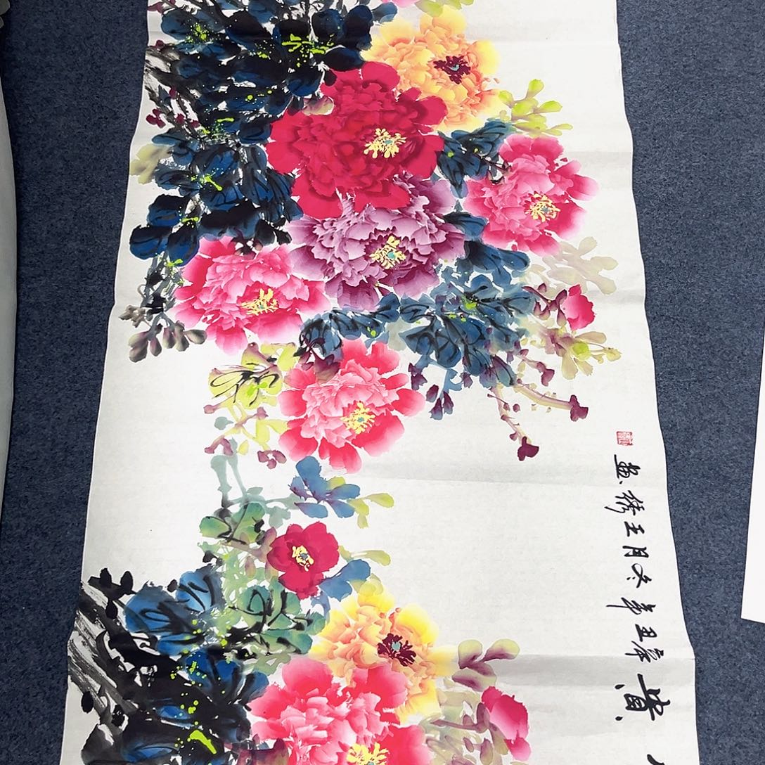 国画国画作品纯手绘