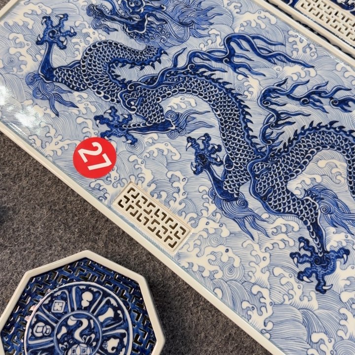 职***马景德镇手工手绘陶瓷