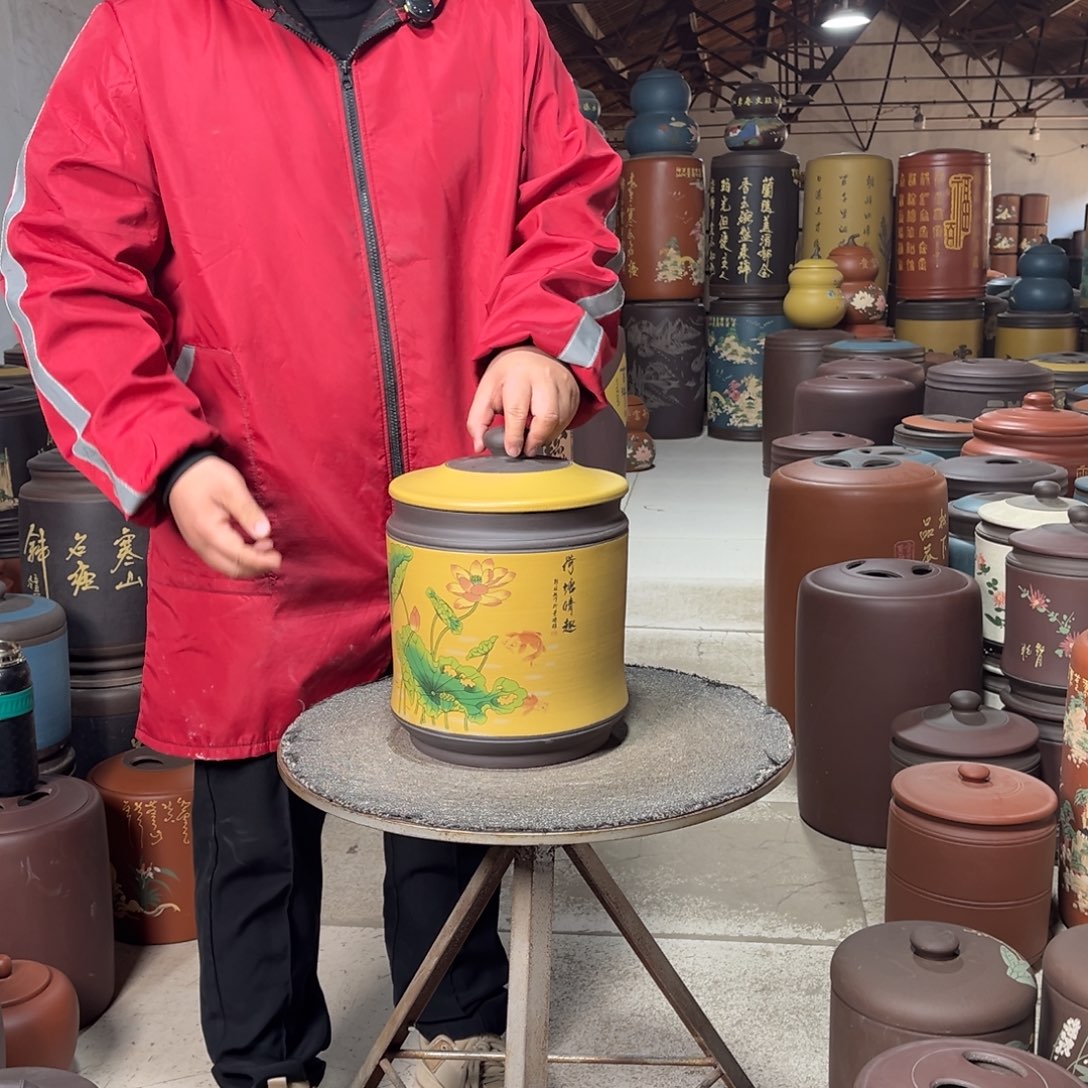 茶叶罐紫砂茶叶罐