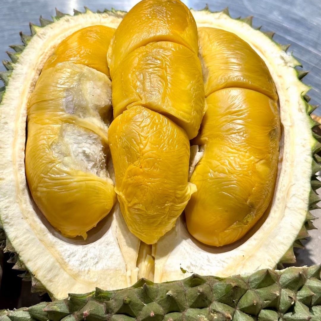 【鲜果闪送】空运马来西亚新鲜猫山王榴莲双A果 3-8斤 一果一重 核大猫山王马来西亚