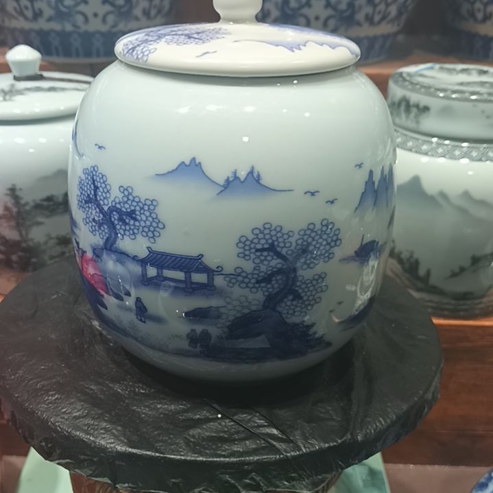 其他陶瓷茶叶罐高温