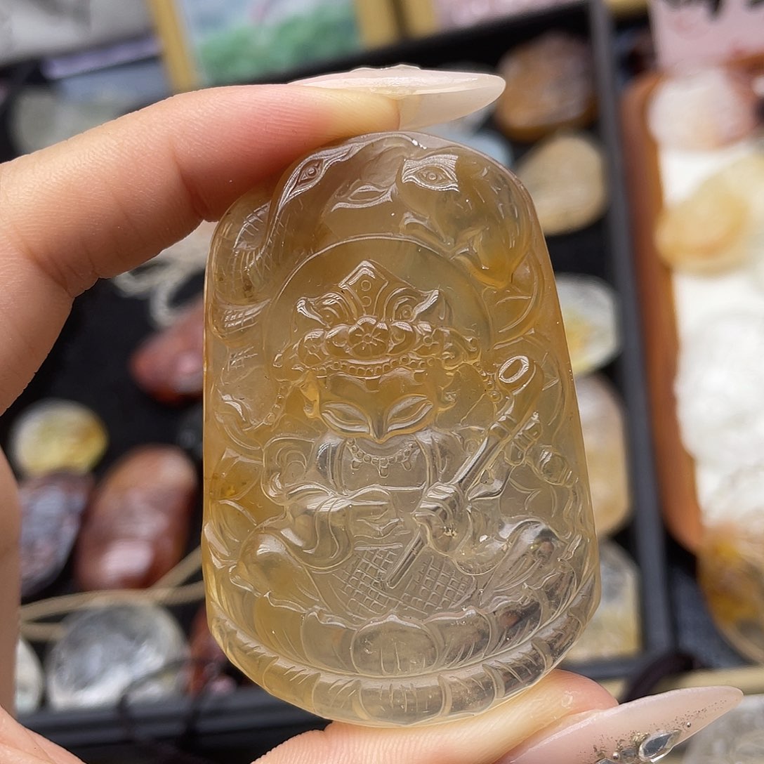 颈饰未镶嵌水晶天然