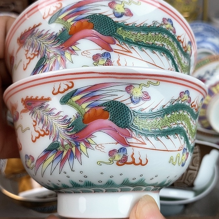 景德镇陶瓷藏式茶碗