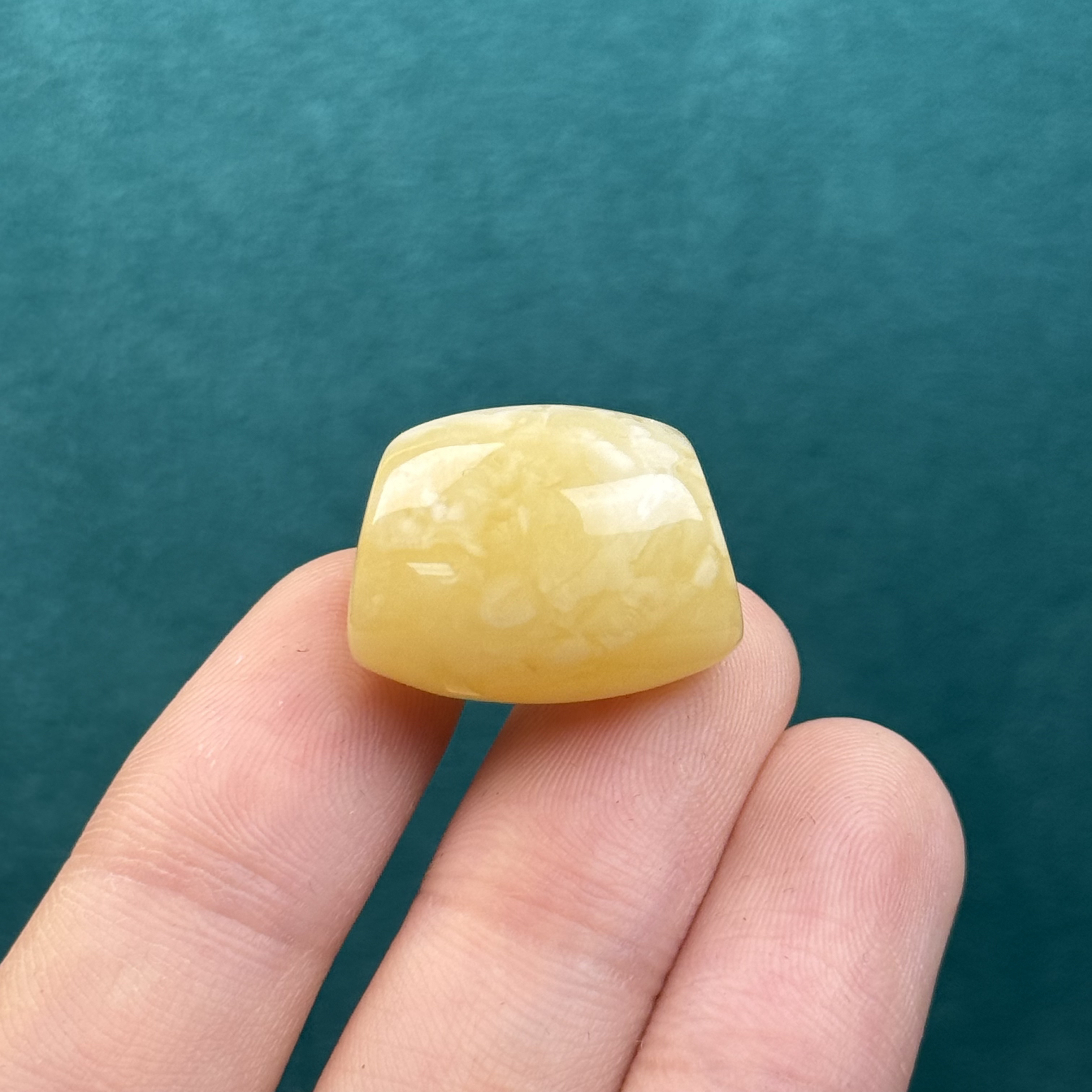 F3556天然原矿蜜蜡 马蹄珠16.5*21.4mm 支持鉴定假一罚十