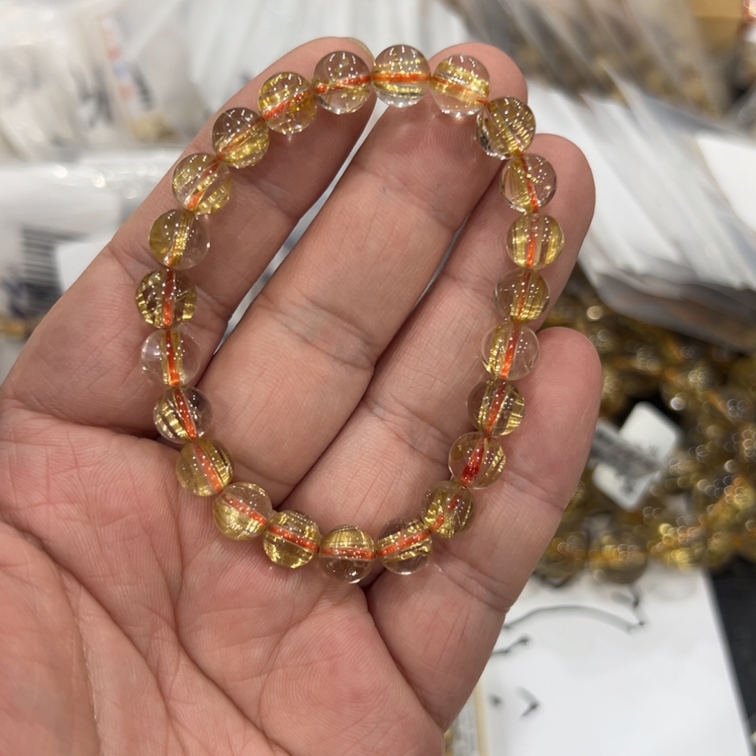 m***天水晶未镶嵌手链f26钛晶