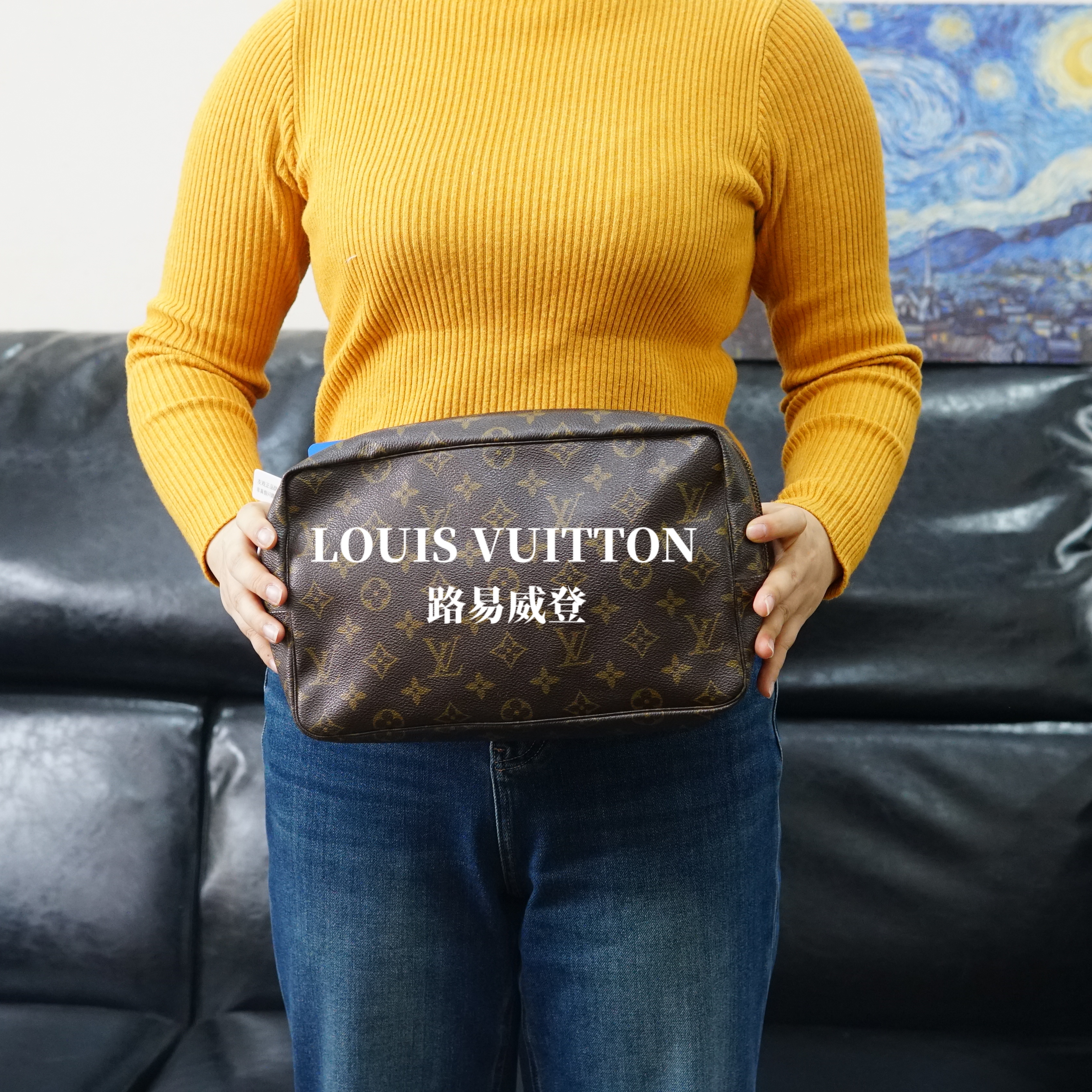 95新 LouisVuitton/路易威登 LV/手拿洗漱包28/FYJJ06214019/4019