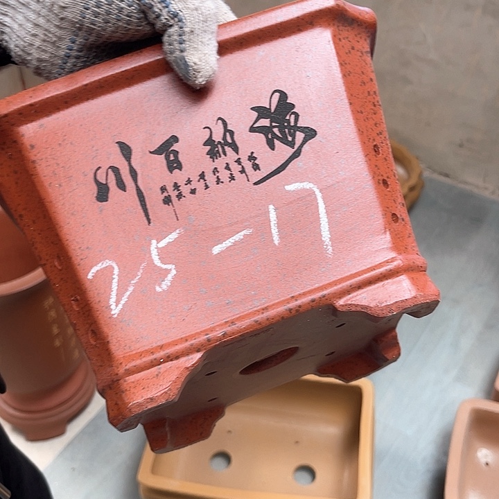 紫砂花盆紫砂等传统