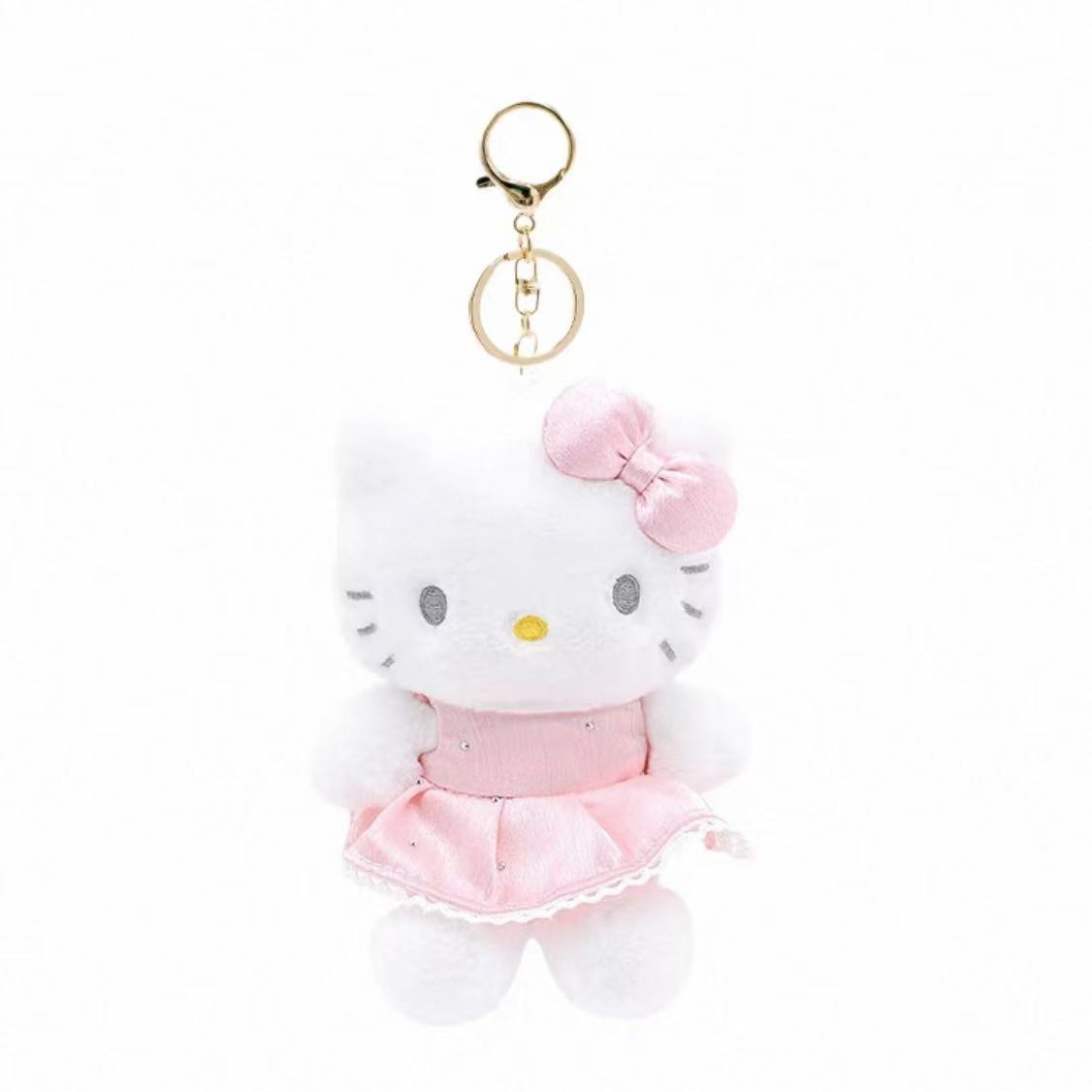 三丽鸥kitty凯蒂猫挂件蝶舞绮梦款美乐蒂钥匙hellokitty玩偶正版