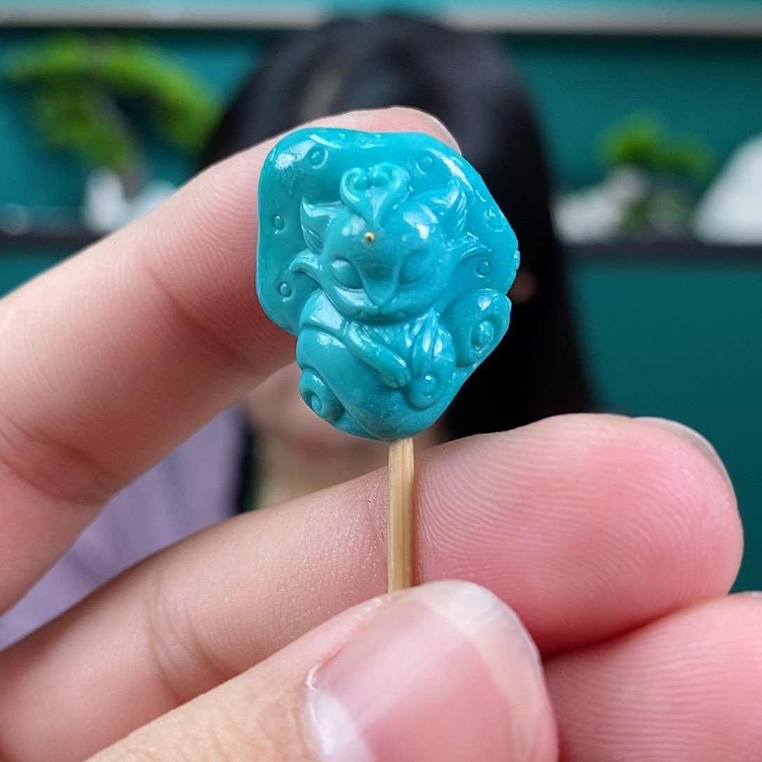 绿松石珠宝奇石未镶嵌