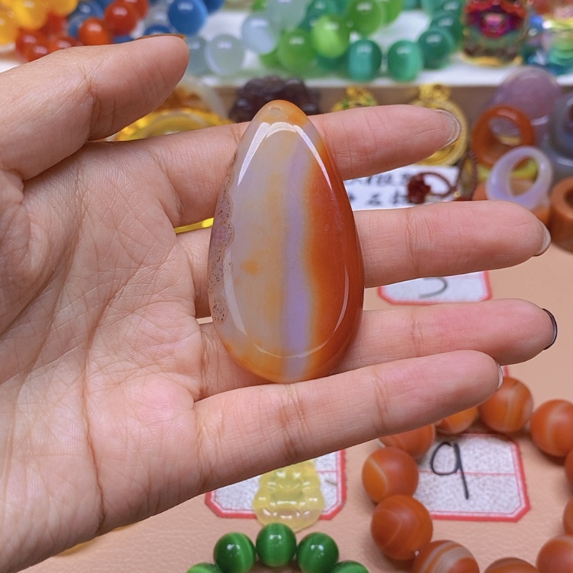 【闪购商品】玛瑙/玉髓颈饰未镶嵌雨*