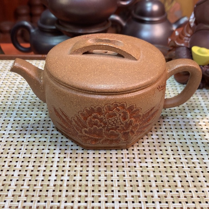 紫砂茶壶我****道宜兴原矿