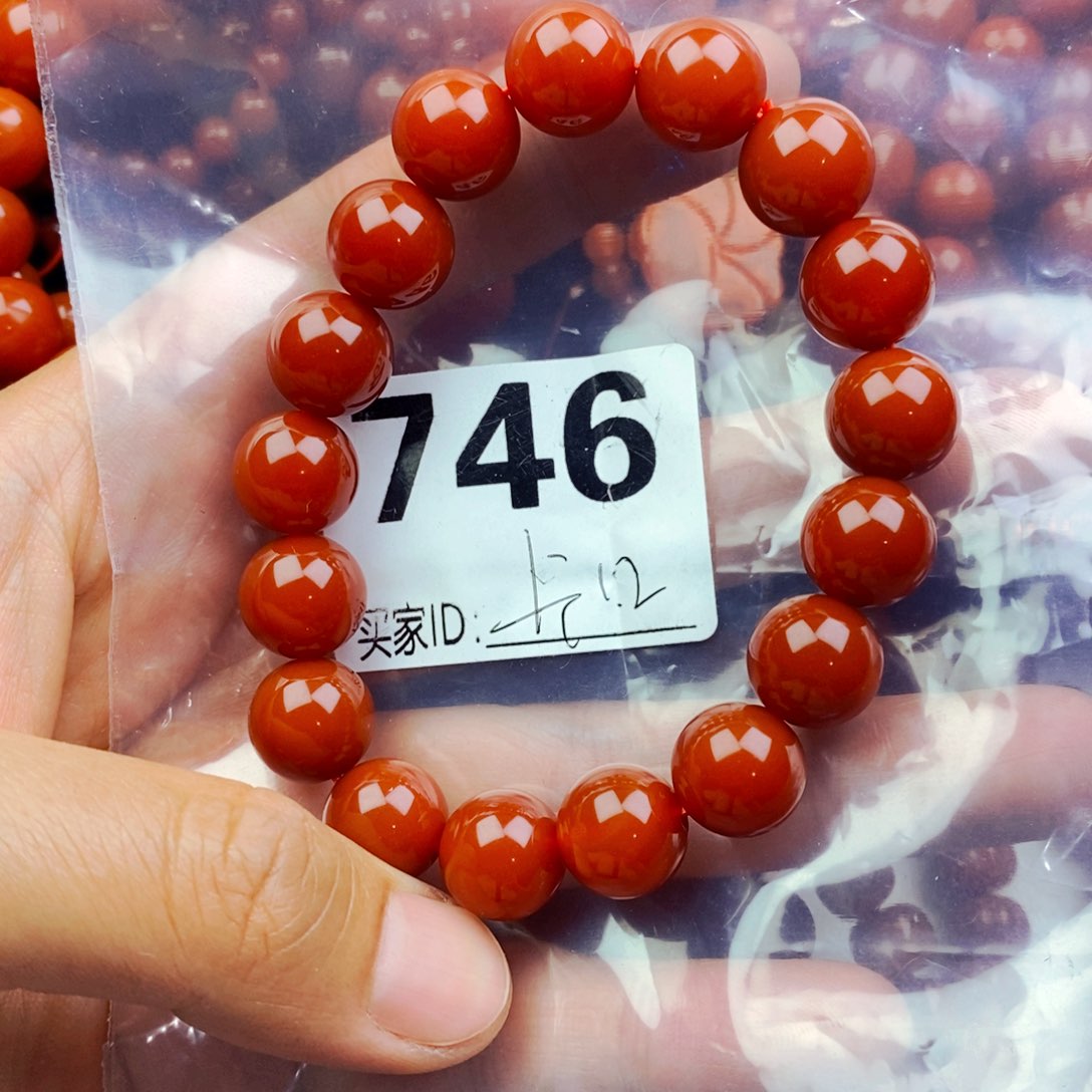手链未镶嵌南红玛瑙北**象