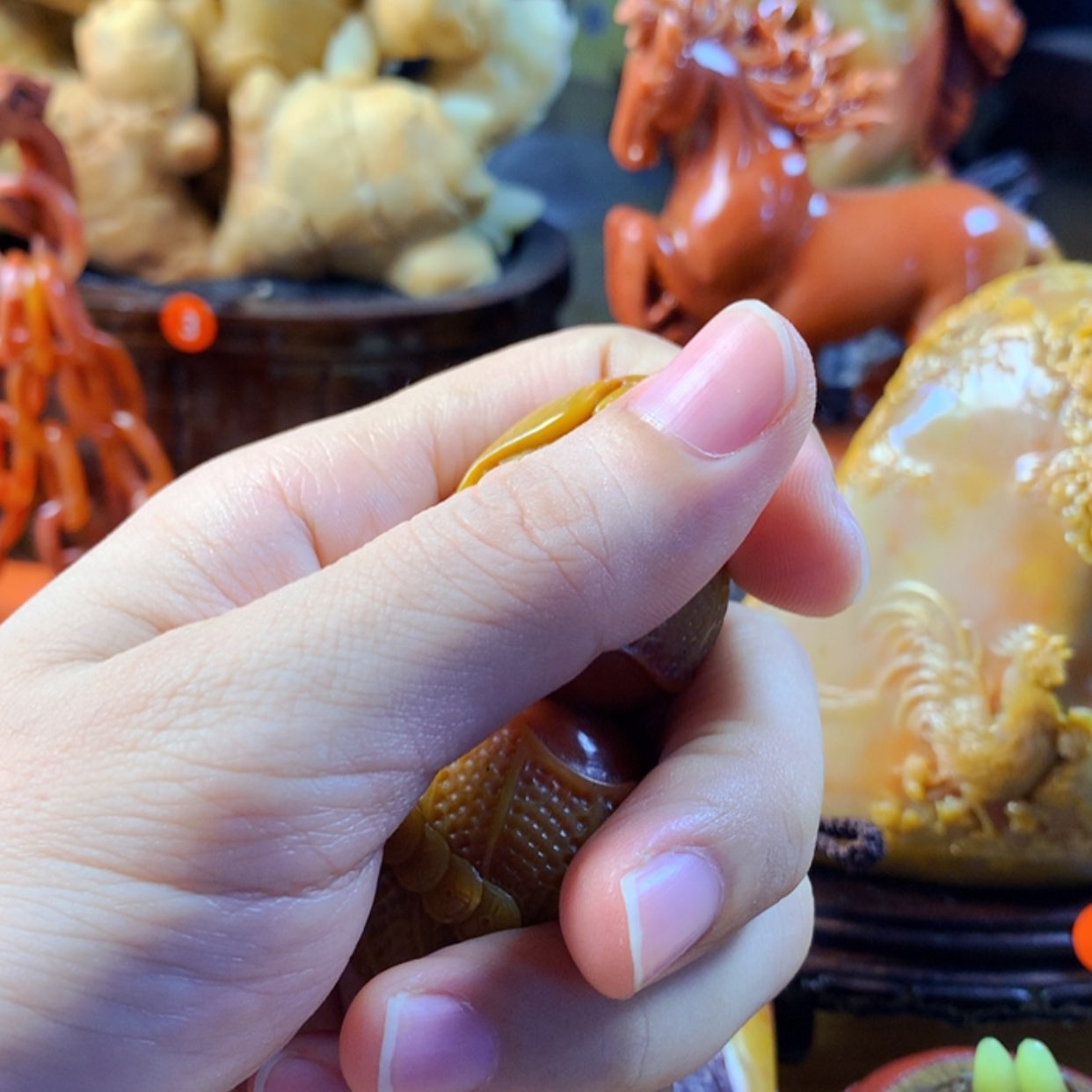 【闪购商品】寿山石¥****有寿山石纯手工雕刻