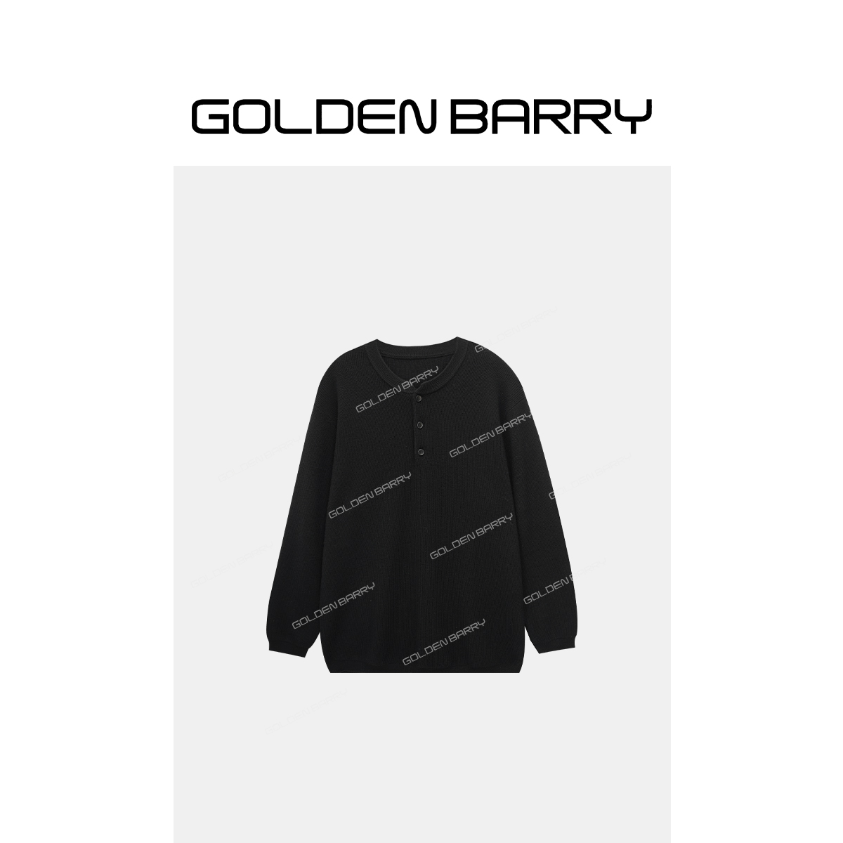 GOLDENBARRY|241215时尚长袖套头毛衫