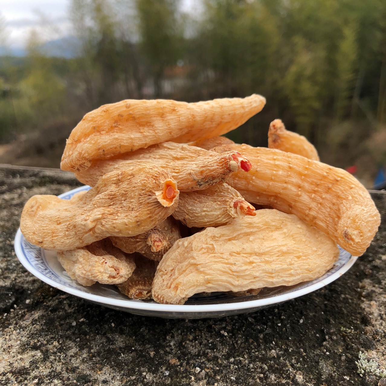 深山白天麻干货250克 精选天麻个品质上乘 无硫自然煲汤打粉泡酒