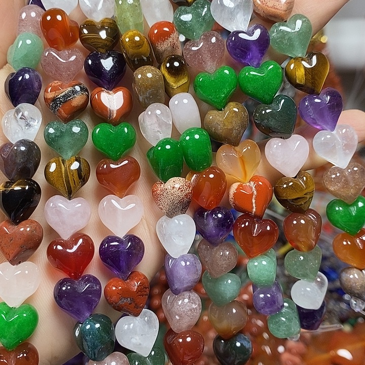 玛瑙/玉髓未镶嵌珠宝半成品多宝屁桃卡12mm15颗