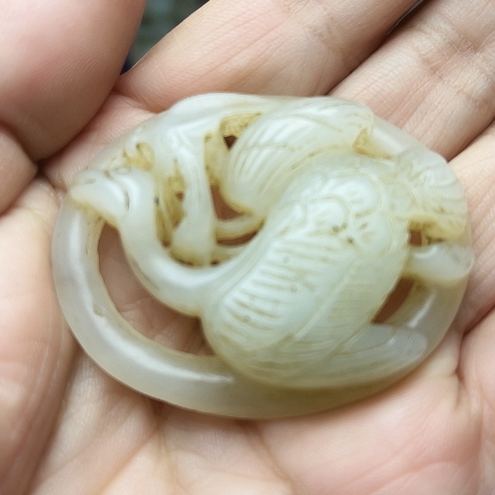 和田玉（青白玉）未镶嵌颈饰