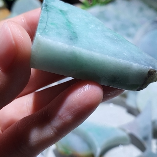 翡翠散珠边角料215