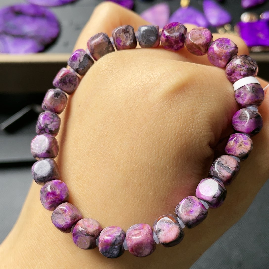 苏纪石（舒俱来）手链未镶嵌