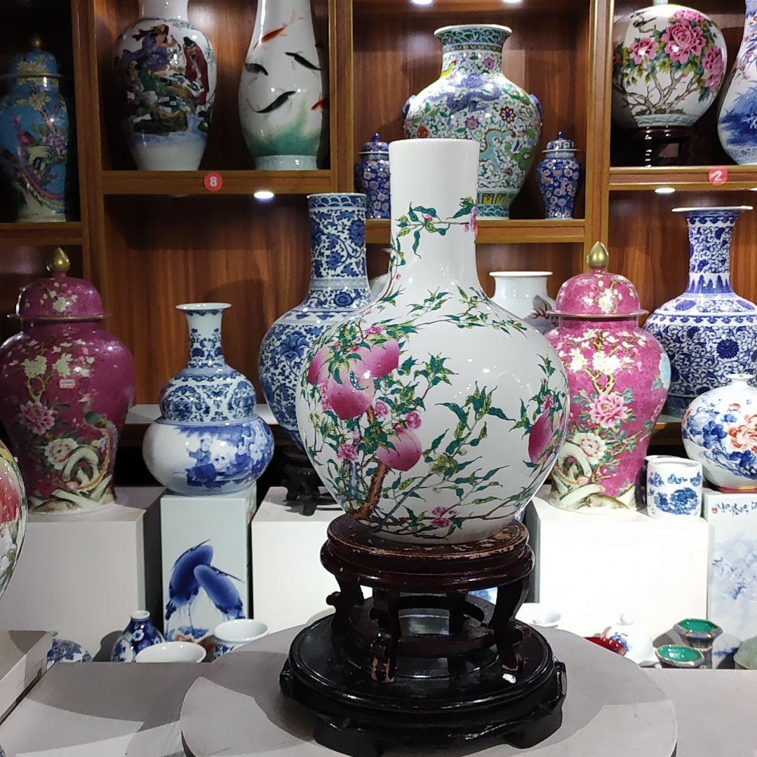 瓶景德镇镇陶瓷花瓶