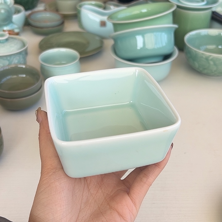 小米茶器龙泉青瓷