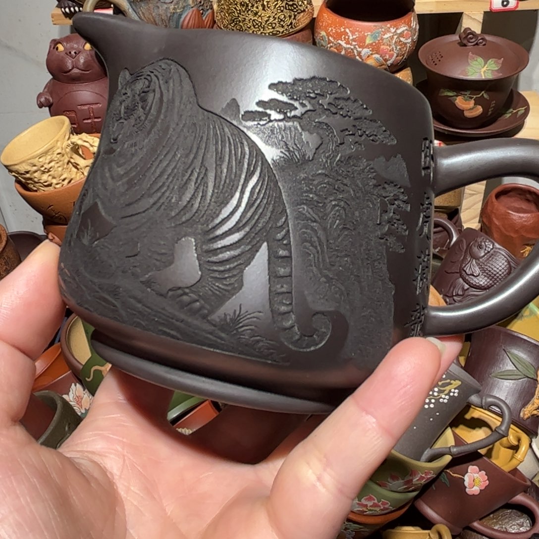 紫砂茶杯宜兴紫砂主人杯