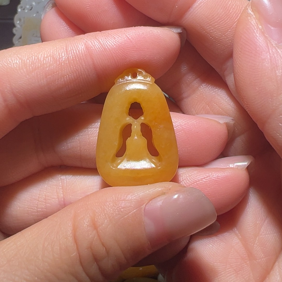 颈饰未镶嵌和田玉誓*