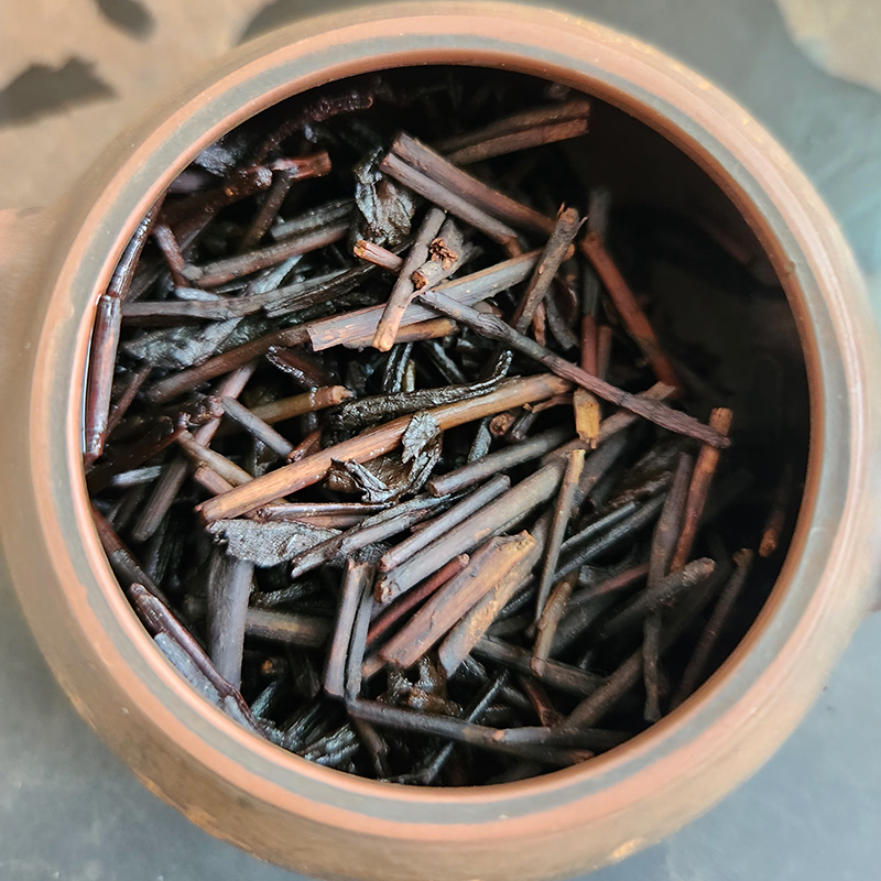 90年代参香梗六堡茶煮茶饮用口感醇厚回甘顺滑甜润清甜