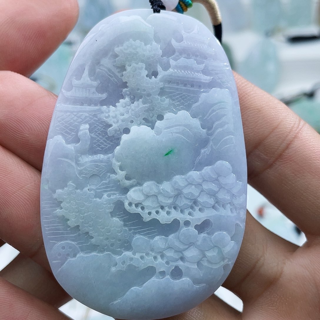 颈饰未镶嵌翡翠翡翠