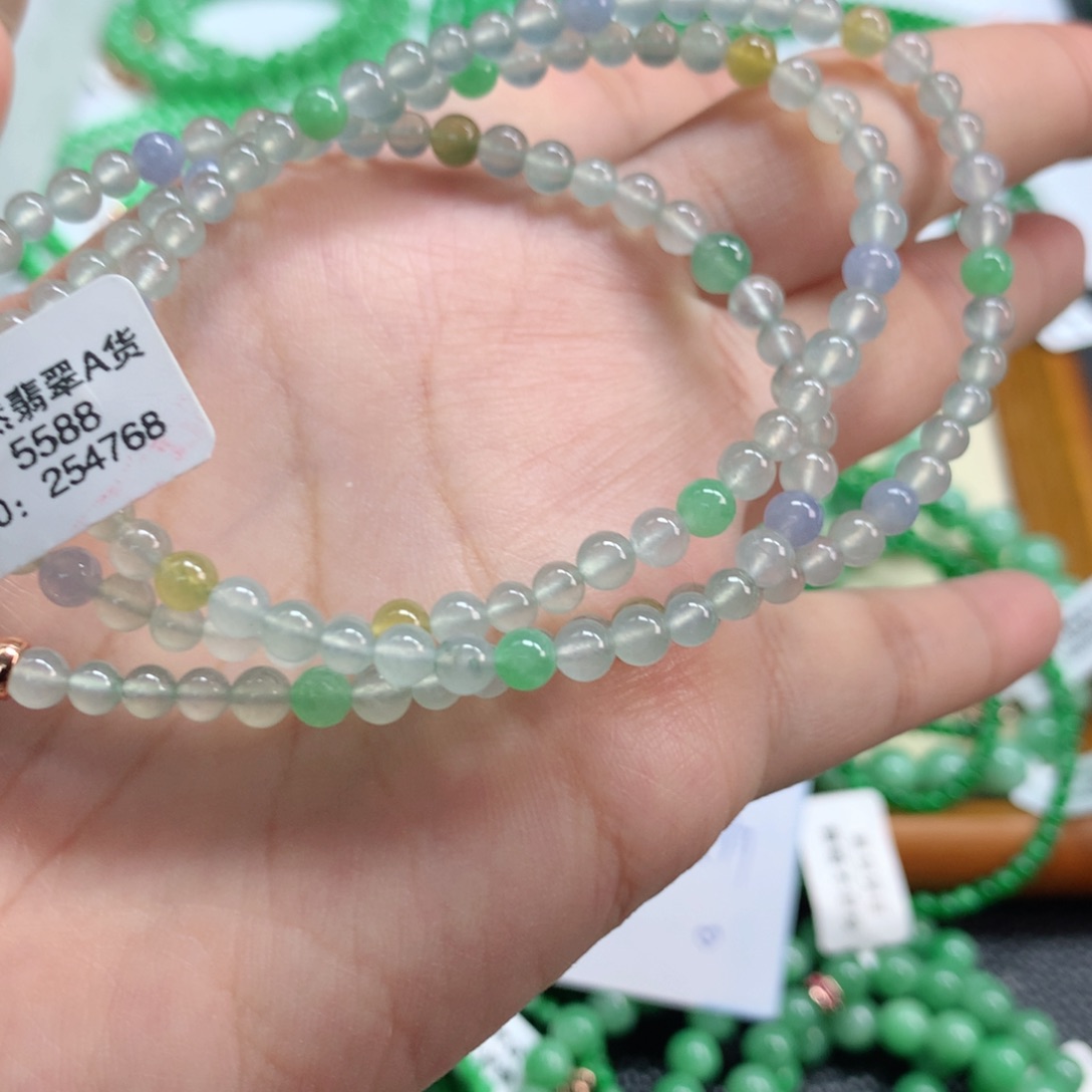 翡翠未镶嵌手链翡翠