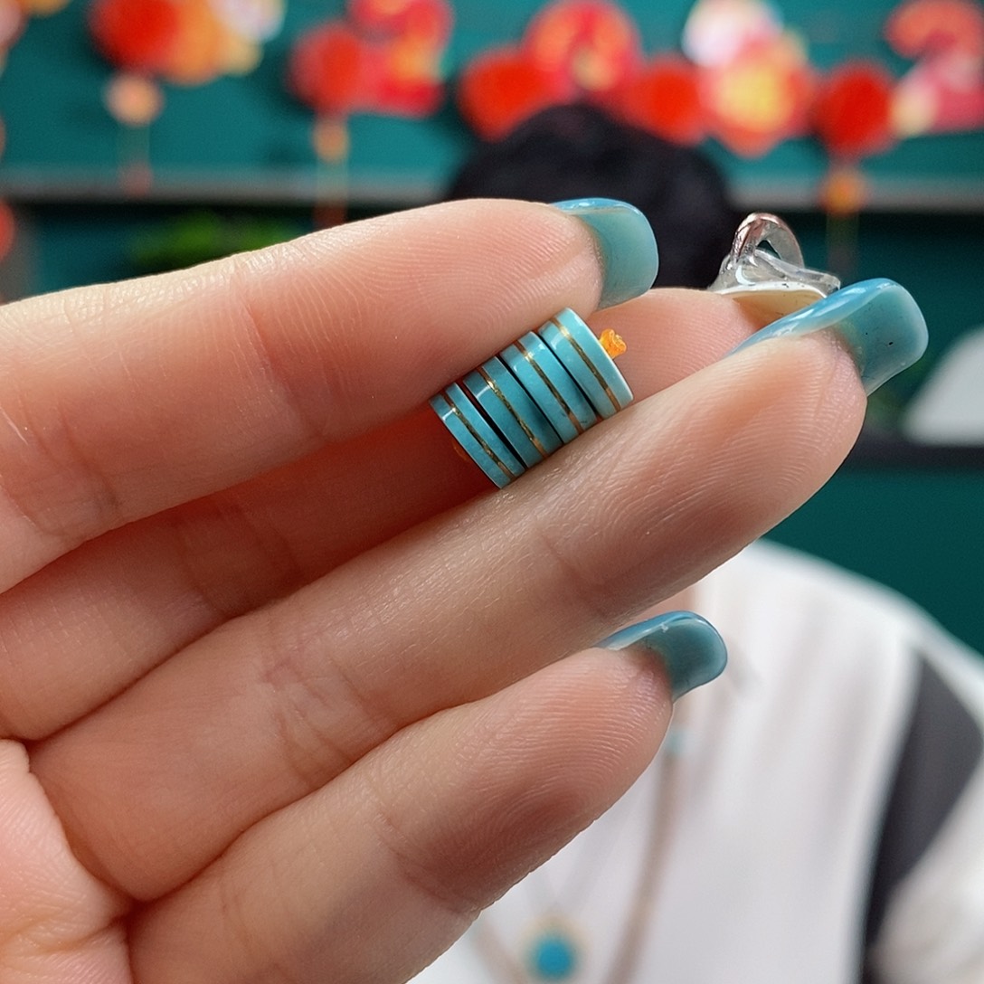 绿松石珠宝奇石未镶嵌