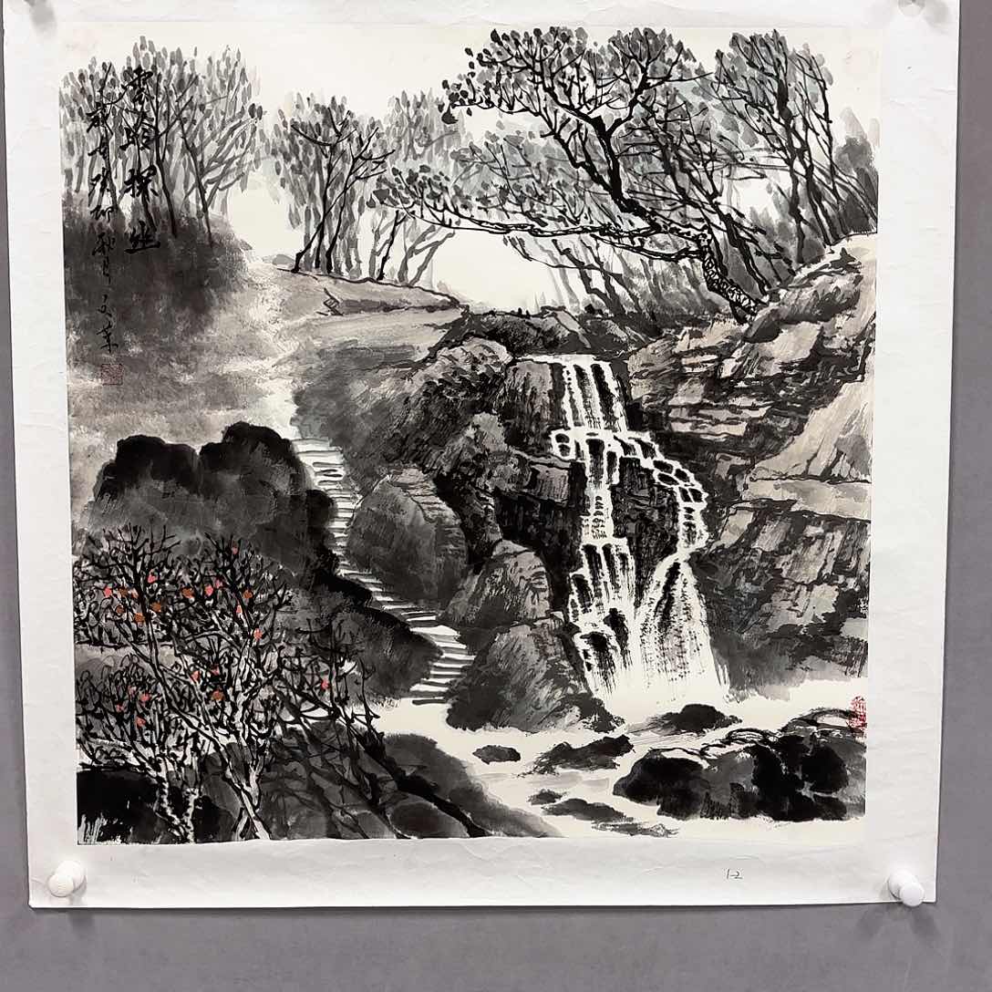 国画国画纯手绘作品请放心去藏