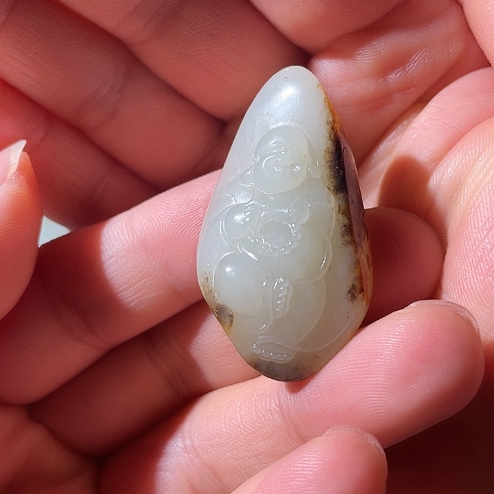 和田玉（白玉）未镶嵌吊坠(不含链)