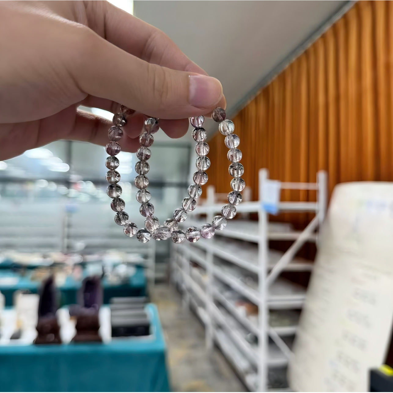 仙女超七单圈手串7mm+-多样性发一