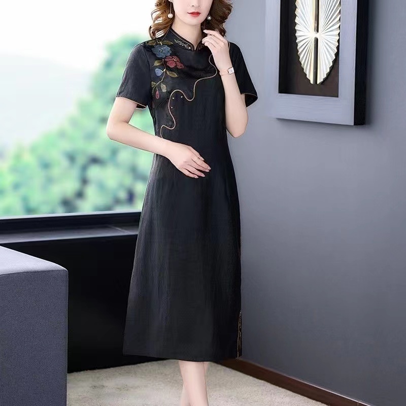 20339-18时尚洋气精致连衣裙==