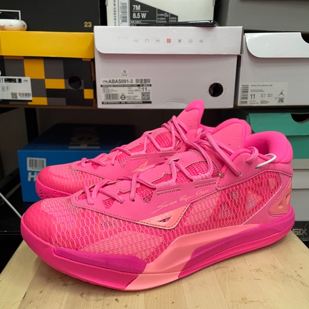45.5码/Game1 荧光粉/51447/篮球鞋/99新原盒