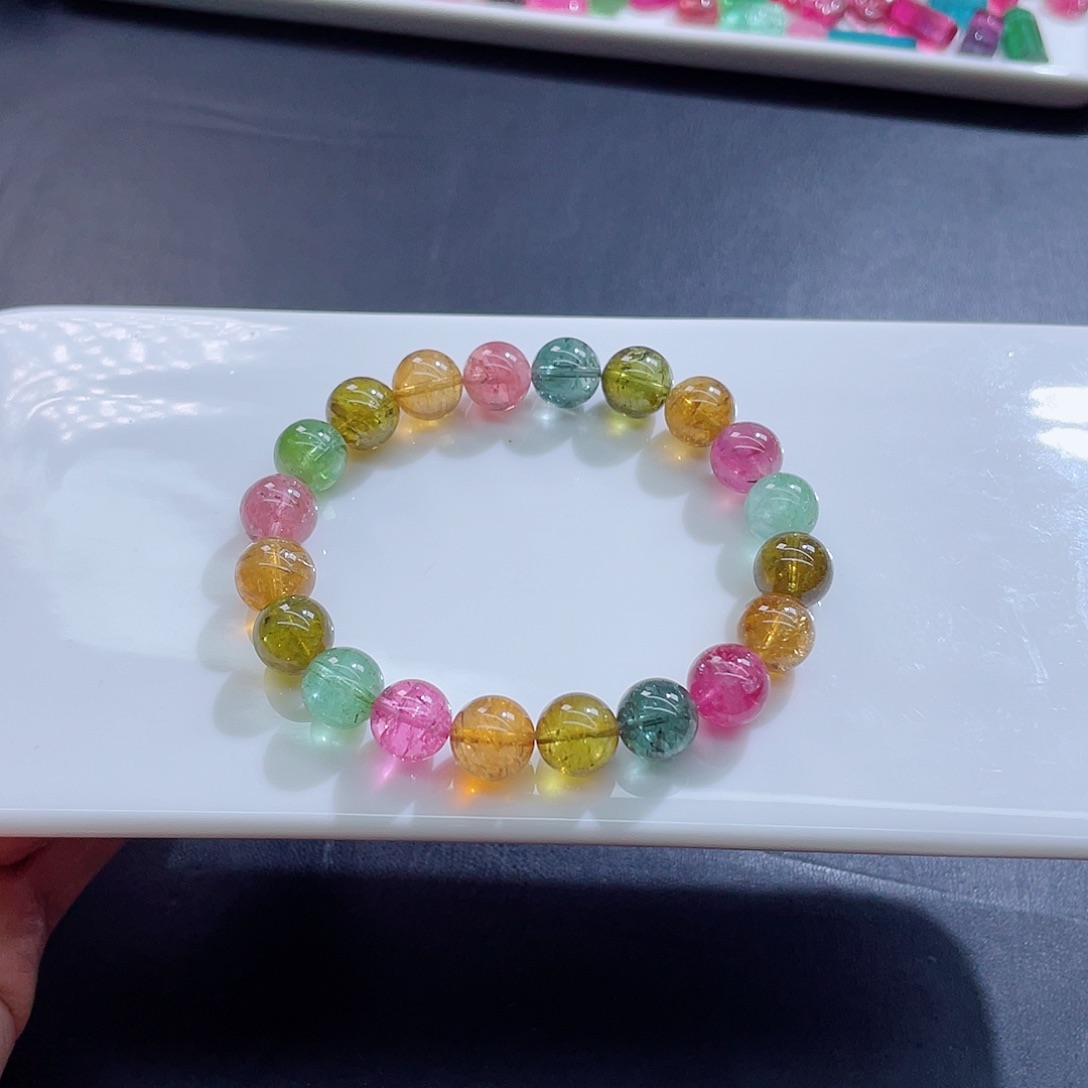 手链未镶嵌碧玺10mm左右