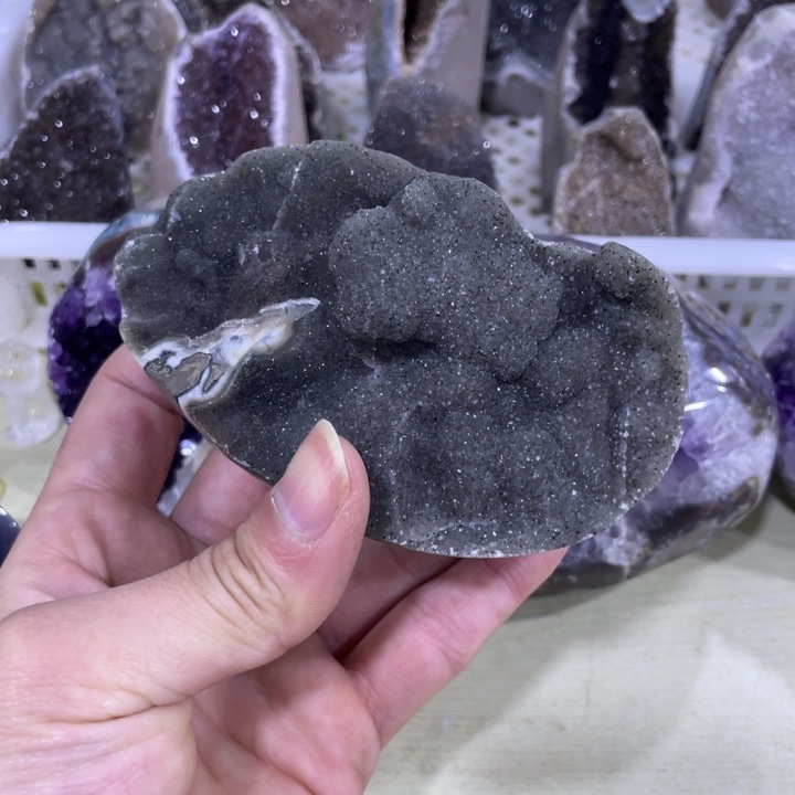 紫晶水晶软糖未镶嵌