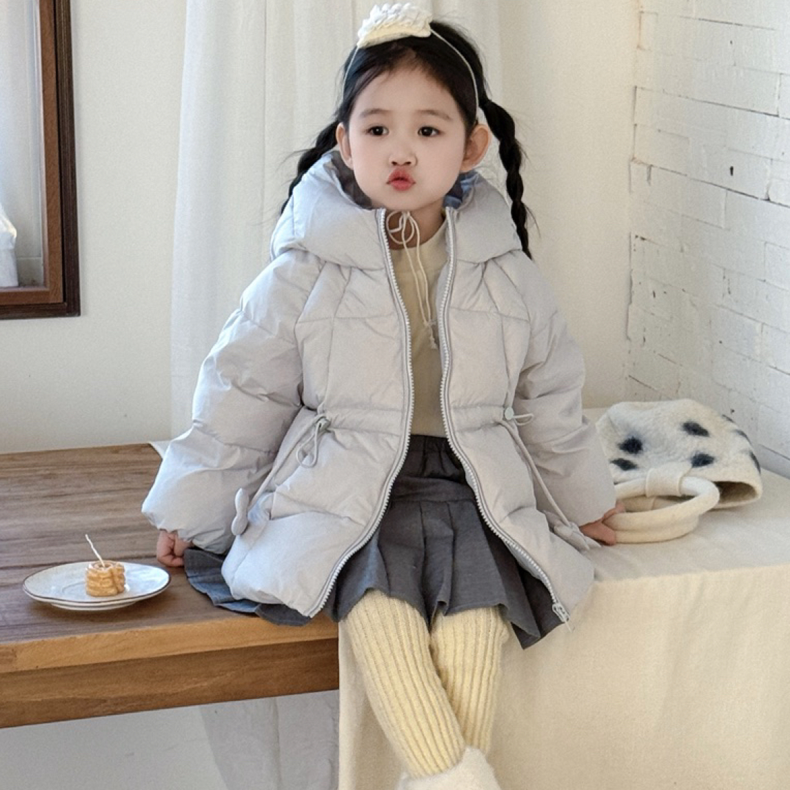 小童糖果色羽绒服