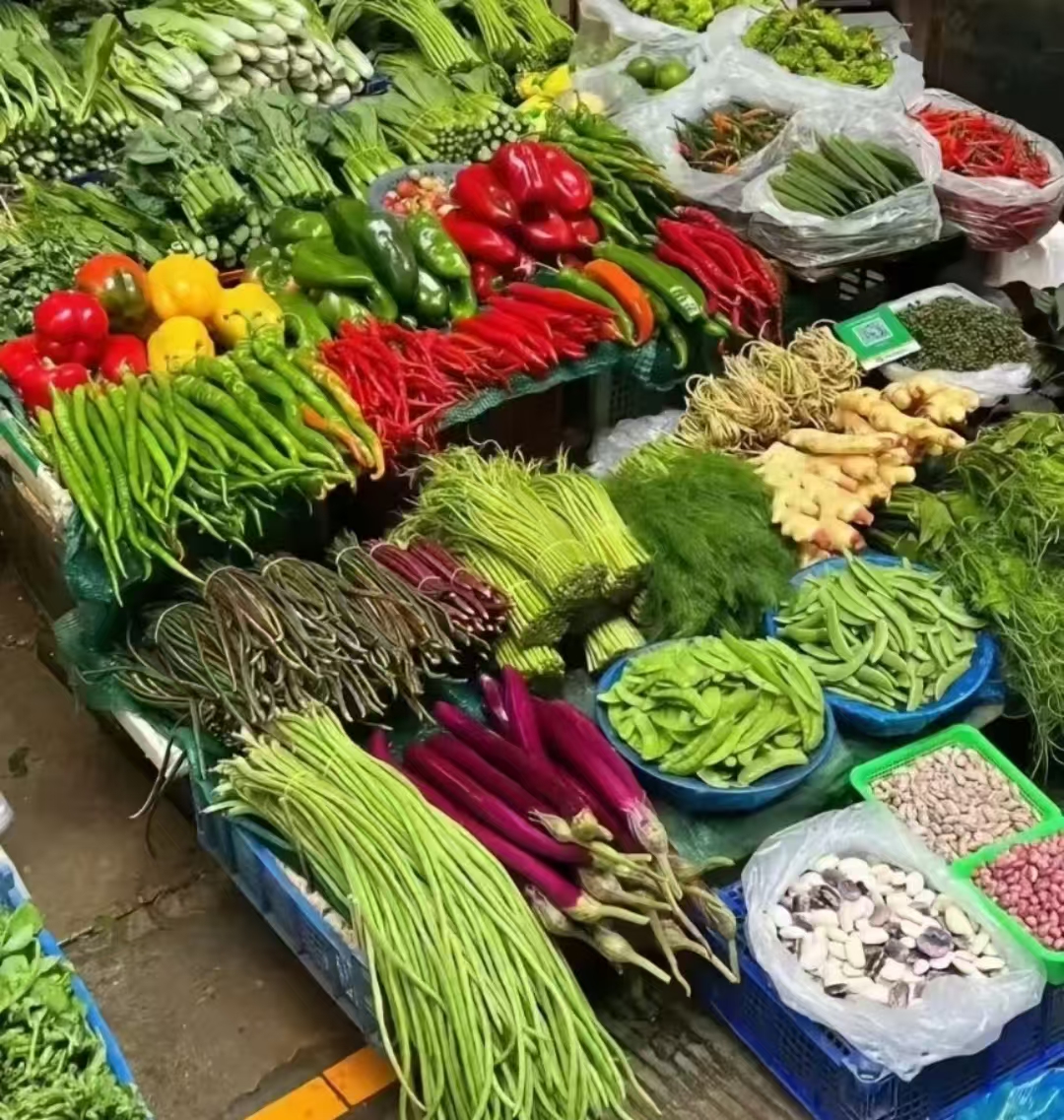 （赶集现场代代购)云南乡村各种农家菜 土特产