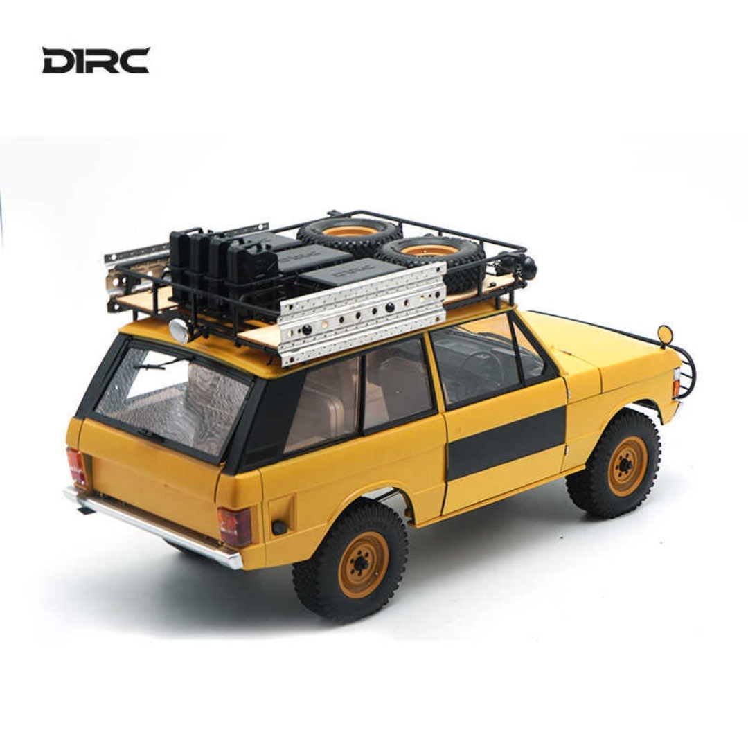 D1RC 新款二代路虎揽胜仿真金属底盘 1:10骆驼杯攀爬车 313轴距