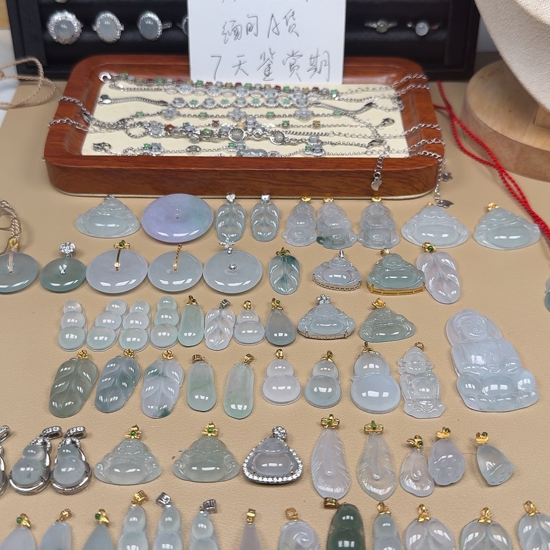 银S925镶嵌手链翡翠
